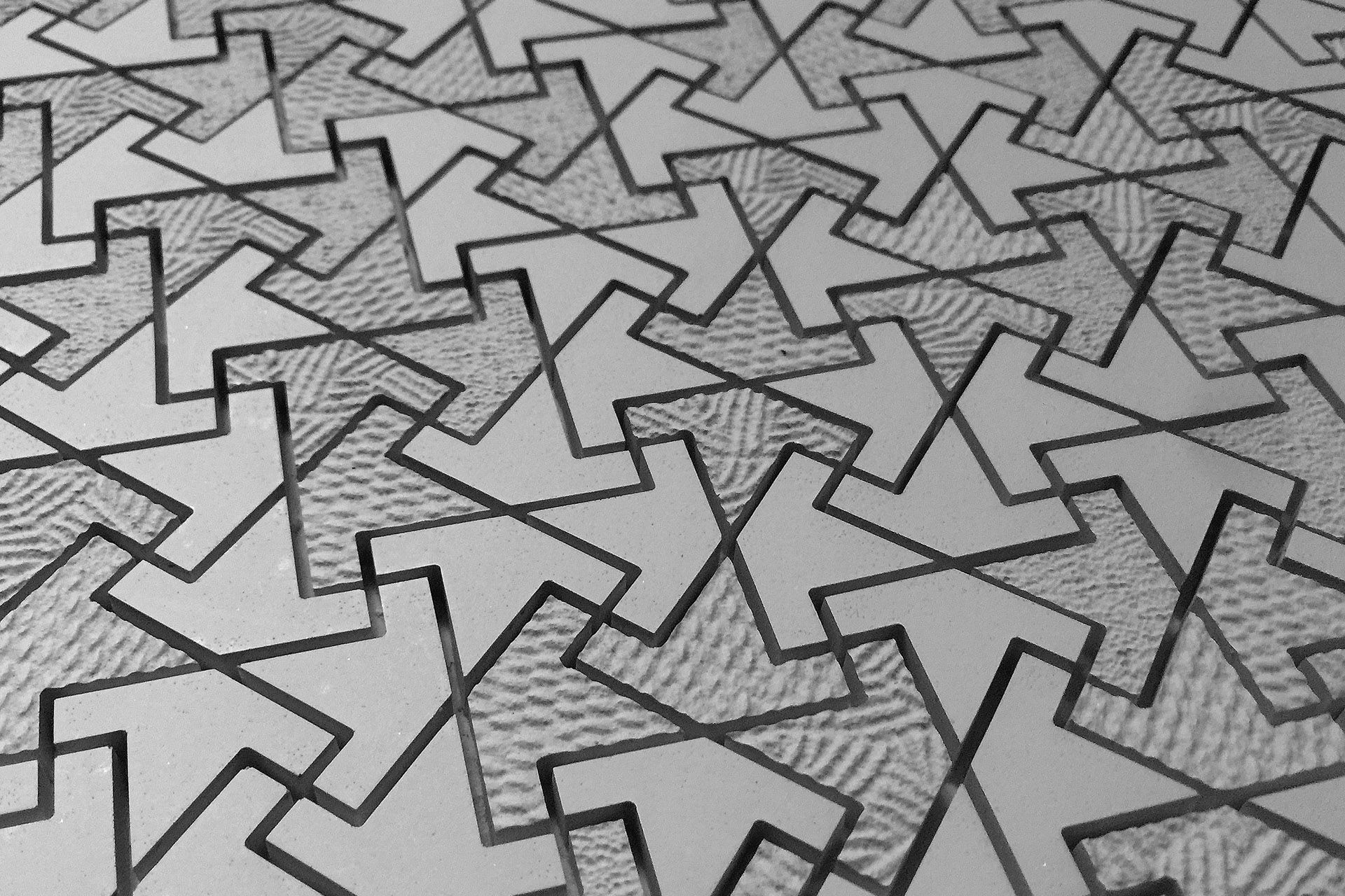 Infinito Decorato Grigio Medio