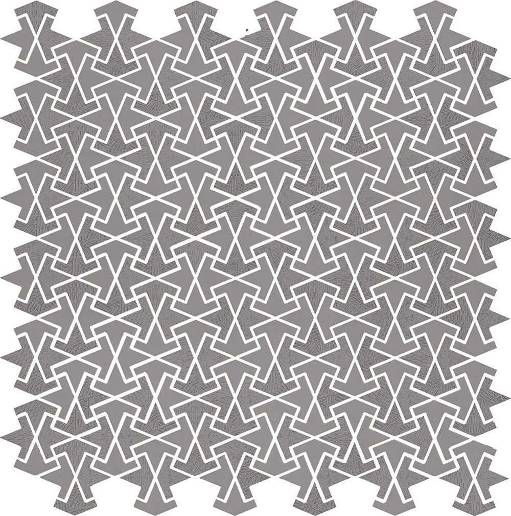 Infinito  Decorato Grigio Medio
