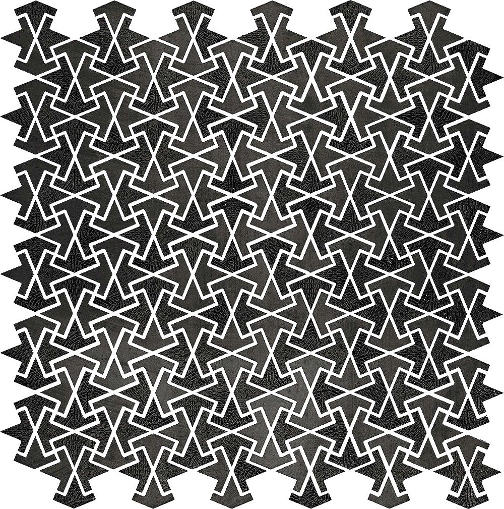 Infinito  Decorato Nero Africa
