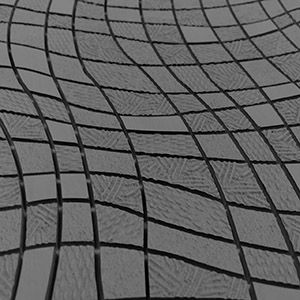 Volo Decorato Grigio Medio